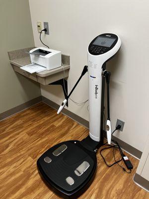 Get your total body composition with our state of the art InBody machine!