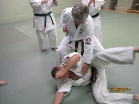 yukeime no waza, engaging the ground important for traditional martial arts study