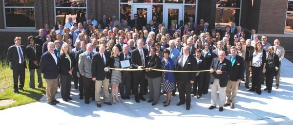 Ribbon cutting ceremony at the Rochester WorkForce Center location