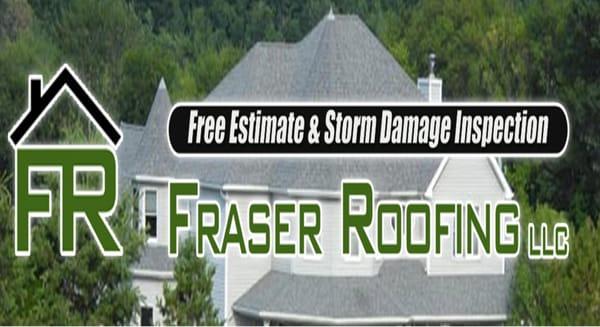 Free Storm Damage Inspection 912-681-ROOF or www.FraserRoofingLLC.com you'll find us on Facebook, BBB, Yellow pages, Kudzu.com