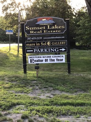 Our Sign on Rt 302