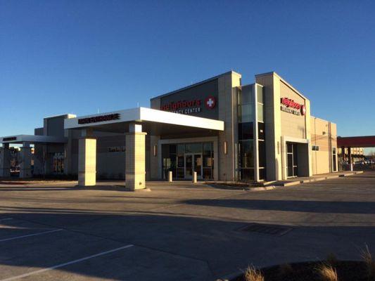 New TPO and metal wall panels for a medical office in Amarillo, TX