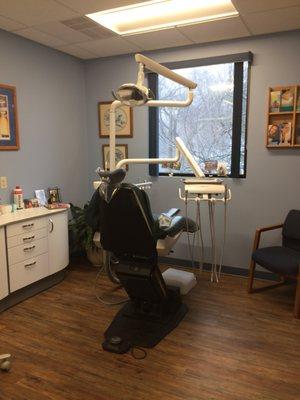 This is one of our new exam rooms. All impressions and Invisalign appointments are done in this room.