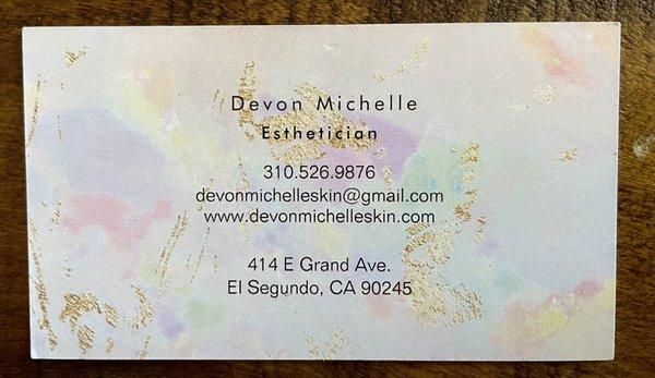 Devon Michelle Skin Care