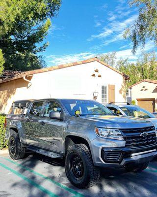 2022 Chevrolet Colorado detail after a 2 week over landing adventure