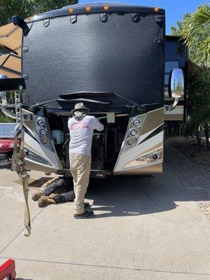 RV Generator Installation