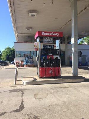 Gas pump at Speedway