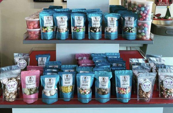 Huge assortment of local Freeze-Dried Candy