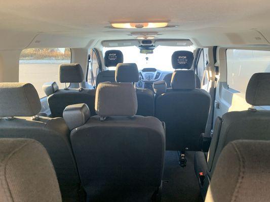 Shuttle Van seats 12