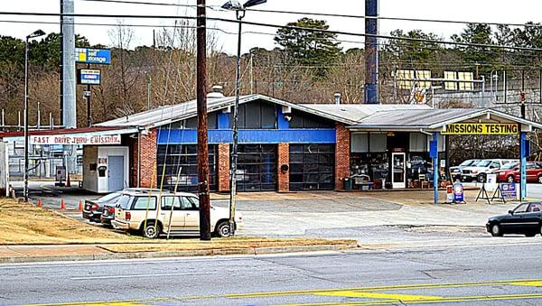 The ORIGINAL Tilly Mill Auto Service Center; often imitated, never duplicated.