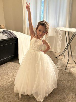 Flower girl dress