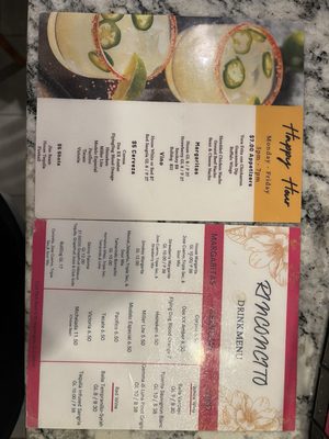 Drink Menu