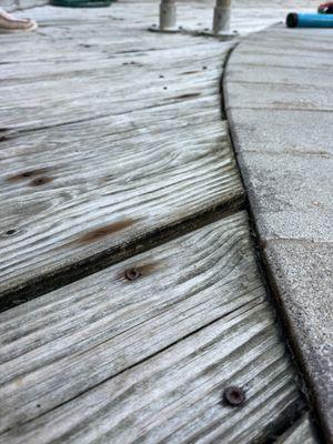 deck falling apart