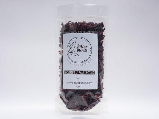 Sorrel/Hibiscus Looseleaf Tea - provides high quantities of vitamins and minerals, improves the body's overall health, lowers HBP