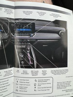 owners manual showing what the light on the dash means in regards too the A.B.S. light