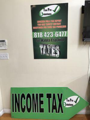 Income Tax - We also speak Español, Russian & Armenian.