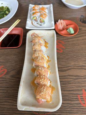 Brooklyn Roll and Alaska Roll