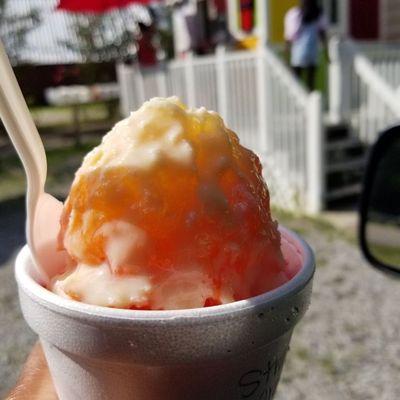 Creamsicle Sno Ball!