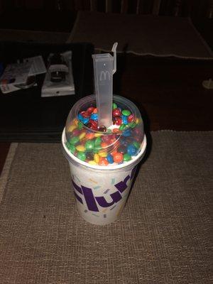 My unmixed McFlurry