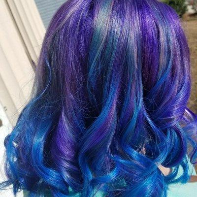 Mermaid hair