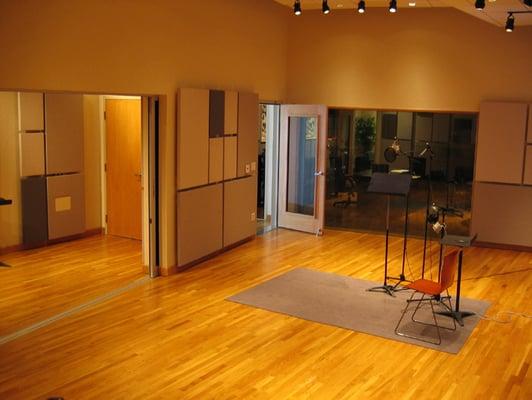 Tracking Room at Cakemix Recording