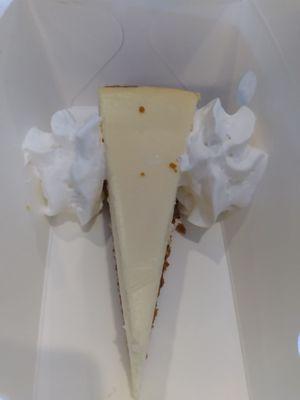 Slice of cheesecake that comes with the "For Your Special" combo