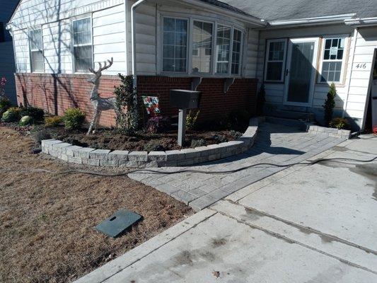 Hardscapes Driveway Project