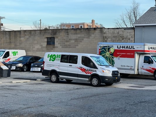 Uhaul rentals available