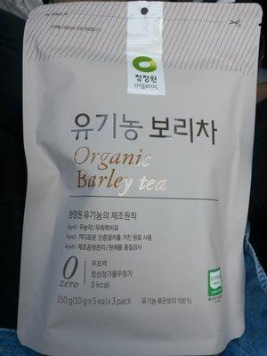 Organic barley tea - $2.99