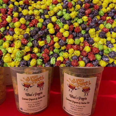 TASTE OUR RAINBOW OF FRUIT FLAVORS! SOUR APPLE, BLACK CHERRY, GRAPE & LEMON HEAD! OUR OWN GOURMET CONCOCTION SURE TO DELIGHT YOU!