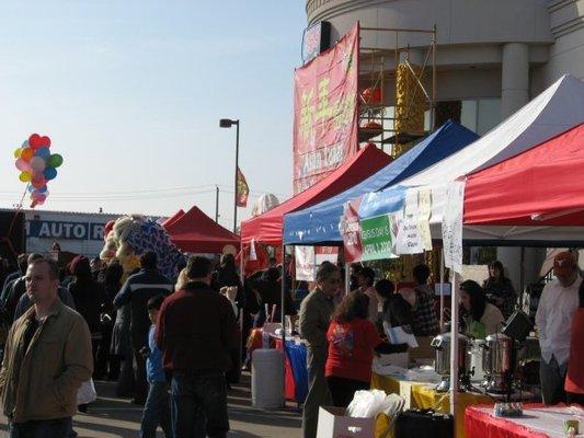 Scene from Lunar New Year Festival in 2010