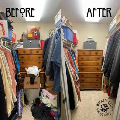 Closet Deep Clean & Organization