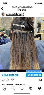 hair extension I tips