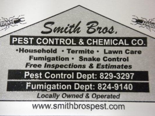 Smith Bros. Pest Control