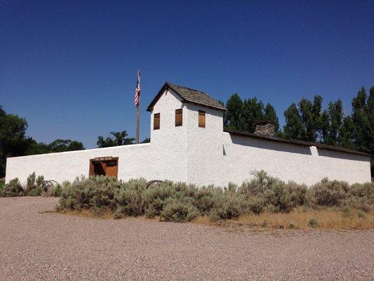 Fort Hall Replica adjacent to Bannock County Historical Museum