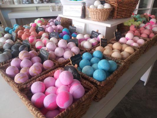 Bath bombs galore