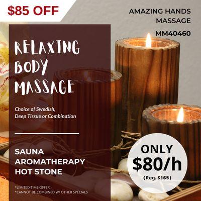 Amazing Hands Massage
 MM40460
 Call us at 954-507-8080 (Text for Appointment)