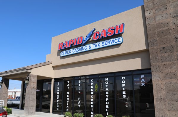 Rapid Cash Fabens. Cash your Checks, Pay your Bills, Tax Services and more