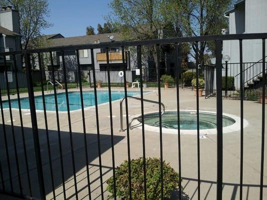 Pool/hot tub area