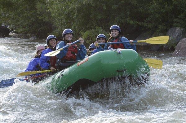 Everyone can have fun on the Clear Creek beginner trip!