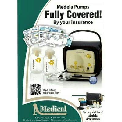 Medela Pump Fully Covered By Your Insurance