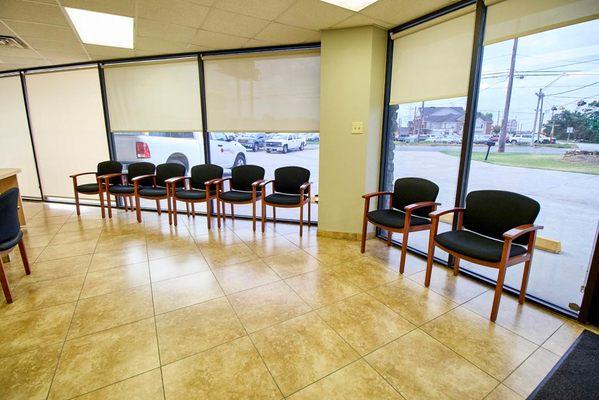 Customer Waiting Area (Interior Space)