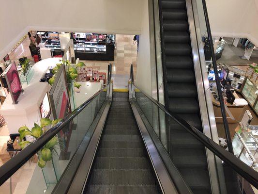 Dillard's Women & Children escalators