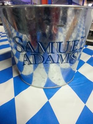 Sam adams bucket beers