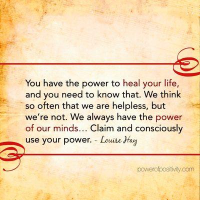 Learn how to heal your life!