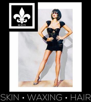 SKIN WAXING HAIR SERVICES AT FLEUR DE LIS BEAUTY.