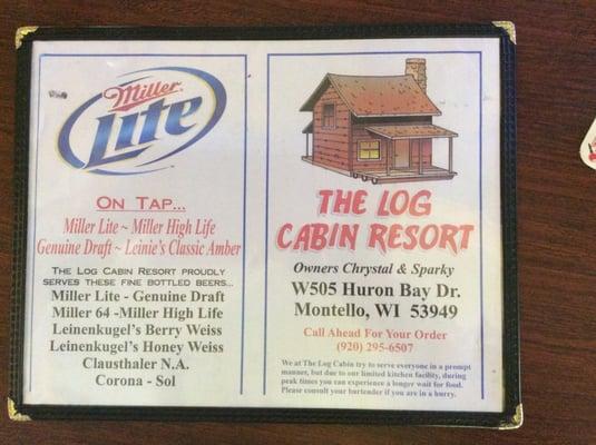 Log Cabin Resort & Tavern