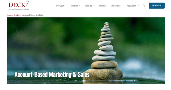 Account-Based Marketing & Sales