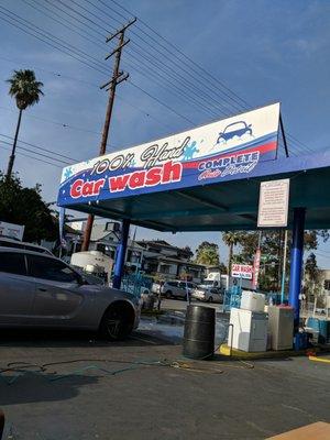 Not about the car sales but its definitely a car wash