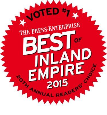 Voted #1 Best of Inland Empire 2015